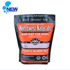 Matt surface printed ziplock stand up bag for pet food