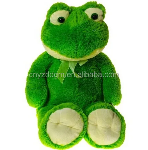 big stuffed animal frog