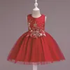 New Spring High Quality Children Frocks Designs Tutu Princess Dress 2008
