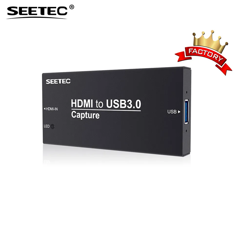 Seetec 1080p/60 Hz mini usb 3.0 hdmi for live video capture,streaming and broadcasting
Seetec 1080p/60 Hz mini usb 3.0 hdmi for live video capture,streaming and broadcasting