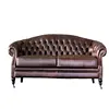 Excellent technology factory outlet Retro Leather Sofa