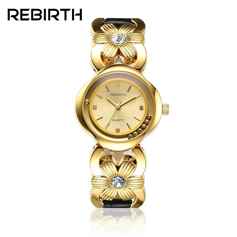 Top Rebirth Flower Diamond Design Gold Watches Women Stainless Steel Wristwatches Girls Bracelet Watch Ladies Wrist Watch Female
Top Rebirth Flower Diamond Design Gold Watches Women Stainless Steel Wristwatches Girls Bracelet Watch Ladies Wrist Watch Female