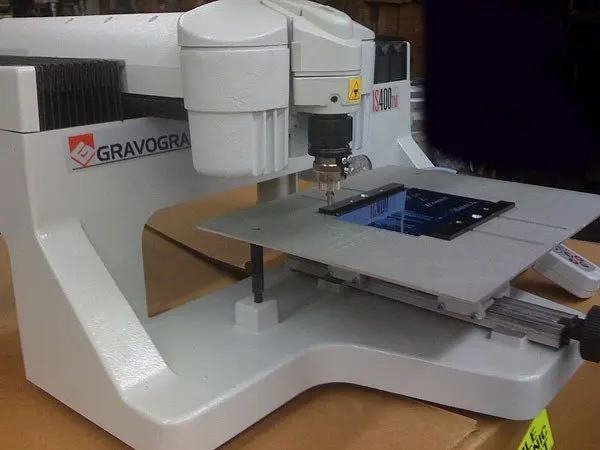2005 Gravograph IS400TM IS400 Engraving machine
