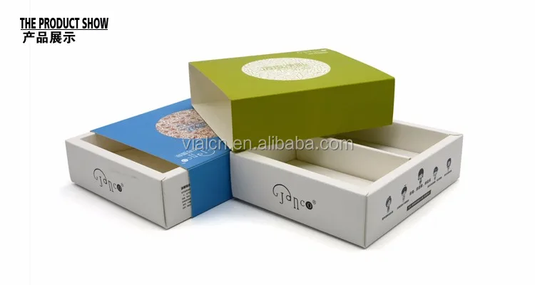 gift paper packing box colorful square gift box for cosmetic