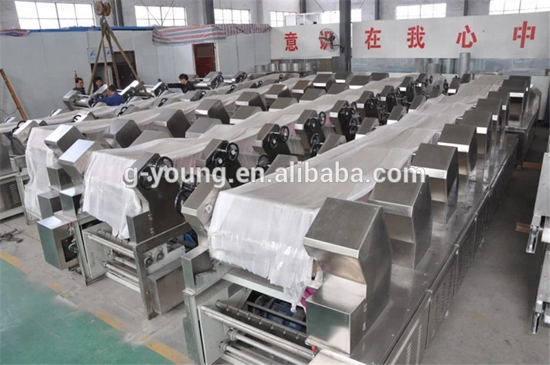 china factory sell hot sale fully automatic High Performance Ramen Instant Noodle Machine