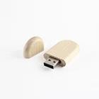 Wholesale Custom Popular Natural 8GB Wooden USB OEM USB Pen Drive