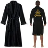 cotton/fleece/waffle men bathrobe wholesale custom bath robe