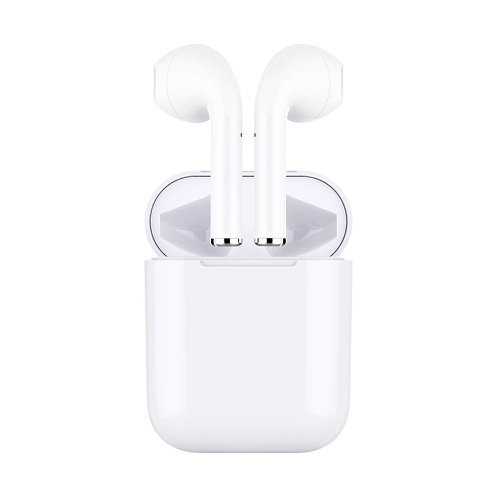 2019 wireless earbuds TWS blue tooth earphones/headphones with Charging case, White
2019 wireless earbuds TWS blue tooth earphones/headphones with Charging case, White