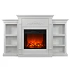 electric fireplace tv stand freestanding heater room decorate led light