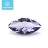 Light Purple Color Nano Crystal Glass Raw Gemstones For Sale
