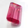 Grade 5A exquisite cut 3# corundum gift accessories for detection of large size rubies
