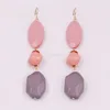 Color beads line earring; Fashion resin earring;Colorful earrings