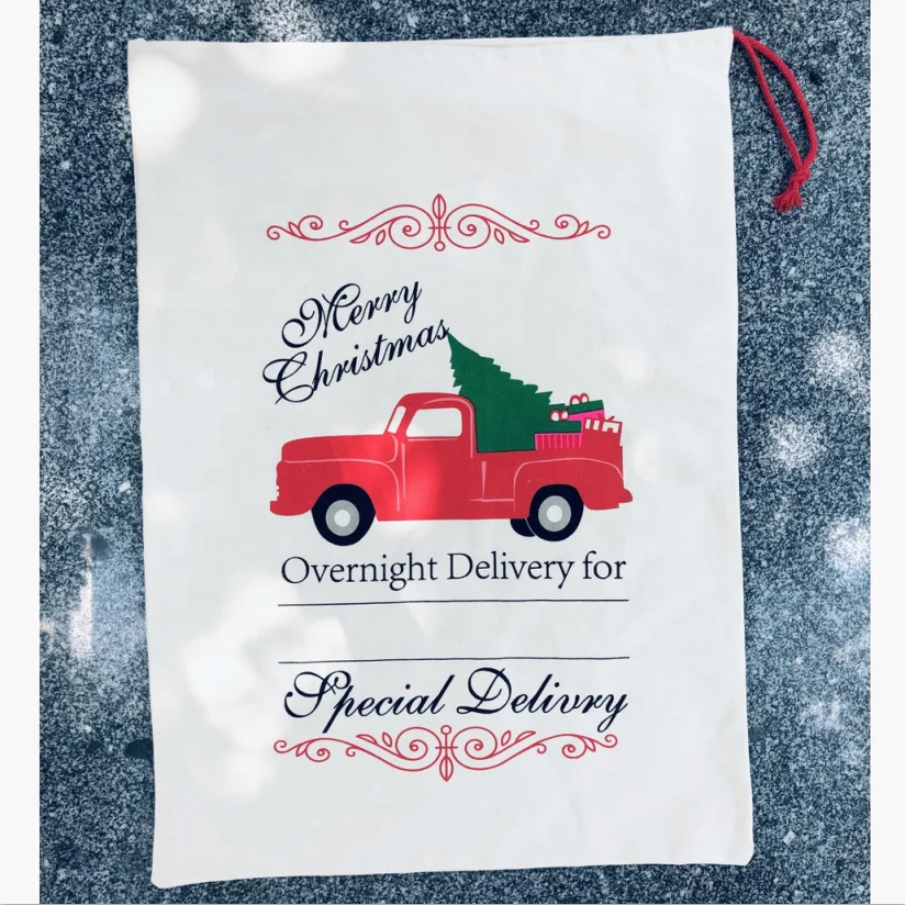 New Design Personalized stock Christmas candy customa truck Santa Sacks, As the picture show
New Design Personalized stock Christmas candy customa truck Santa Sacks, As the picture show
