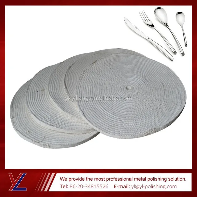 muslin cotton cloth buffing brush polishing wheel