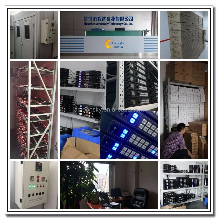 2016 best saler led video wall controller,video scaler switcher, with audio input and output for project led display AMS-LVP603V