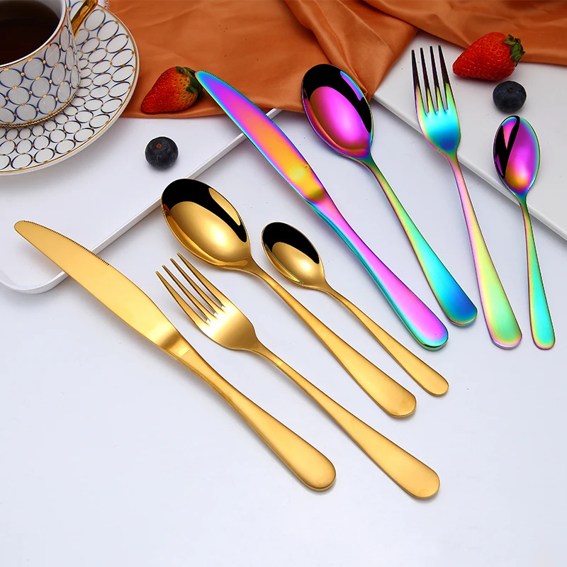 Gold cutlery set, 18/0 Stainless steel gold cutlery set, Wedding cutlery set, Gold color
Gold cutlery set, 18/0 Stainless steel gold cutlery set, Wedding cutlery set, Gold color