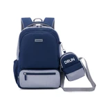 Wholesale 2019 New Design Two Set Baby School Bags Kids Backpack Custom Logo