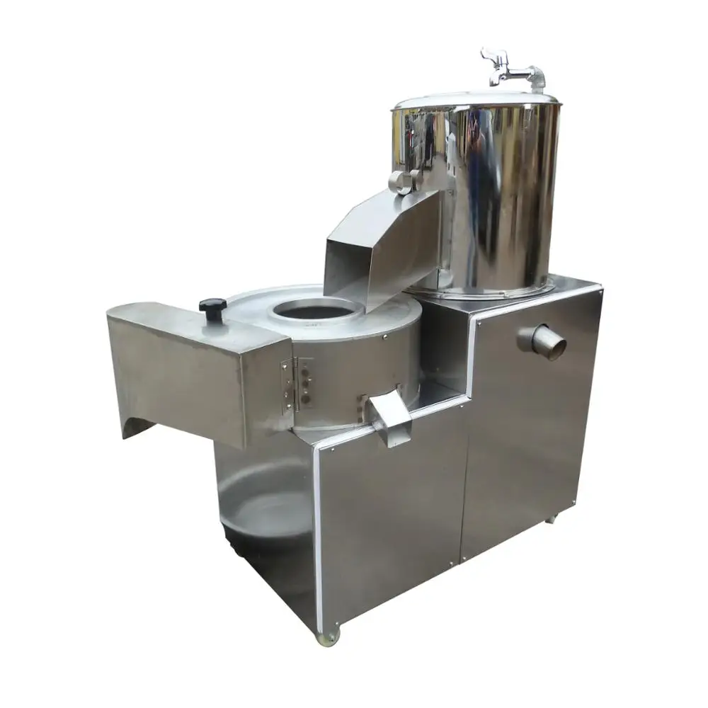 CE Approved Stainless Steel Carrot Peeling Washing Machine