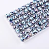 Round Shape Straight Hole Glass Beads Flower Loose Spacer Beads For Clothes