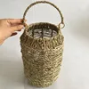 2018 Hot household cheap sea grass storm lantern factory with handle