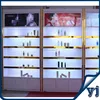 Retail Lighted MDF Makeup Cabinet Showcase For Make Up Store Display
