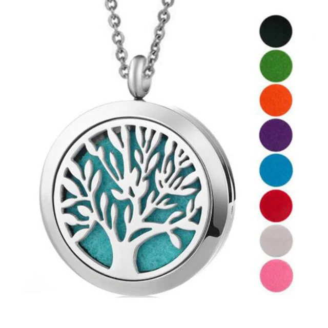 hot sale silver jewelry 30mm magnet aromatherapy essential oil