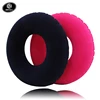 Hot Sale Round Wholesale Foldable pvc inflatable travel pillow back support air cushion for rest