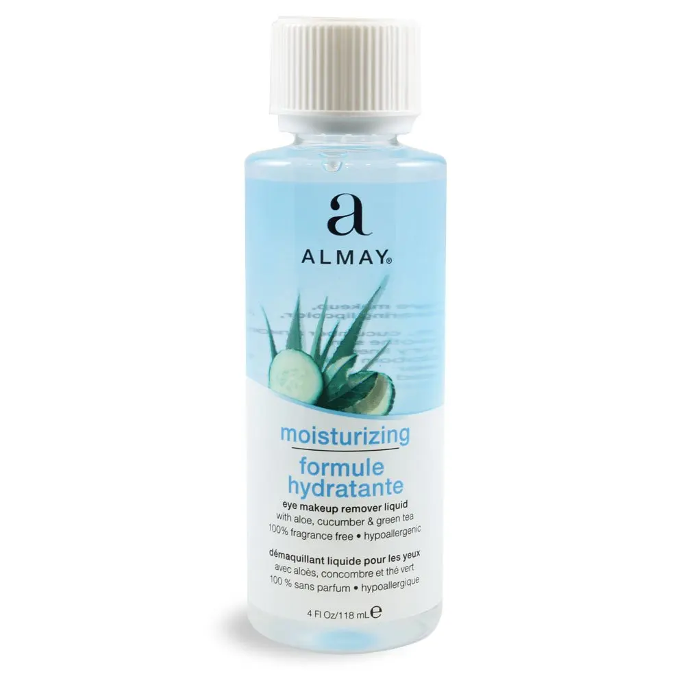 almay moisturizing eye makeup remover liquid, 4 fluid ounce