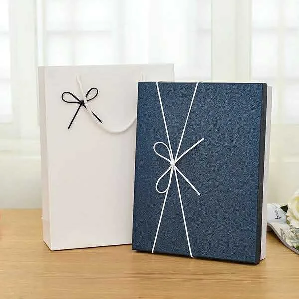 Personalized Elegant Paper T-Shirt Gift Boxes For Clothes Packaging