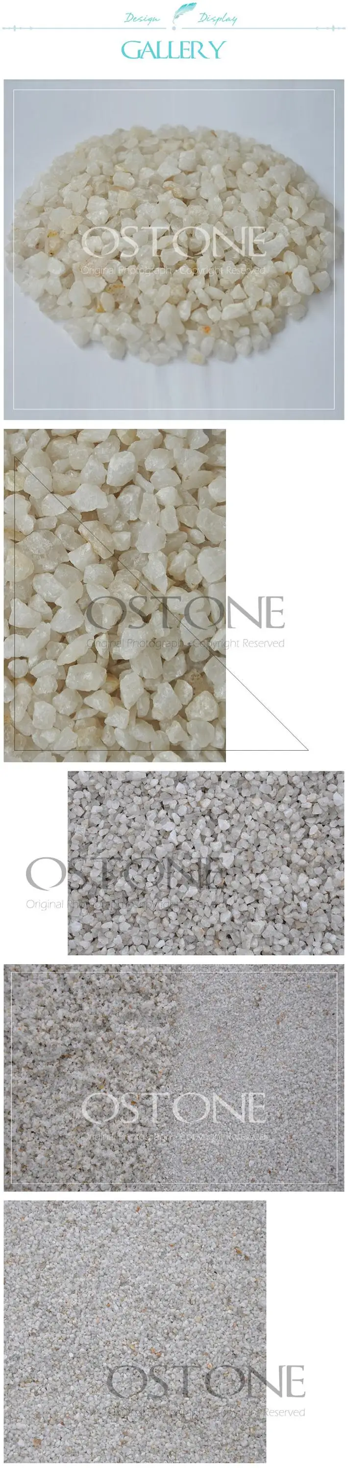 Quartzite Machine Made Quartz Pebble Stone For Landscaping And Garden decoration