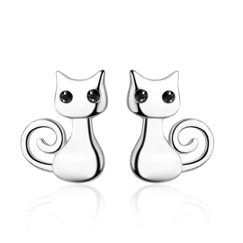 2019 Fashion ED623 Animal cat stud earrings 925 sterling silver earrings jewelry for women
2019 Fashion ED623 Animal cat stud earrings 925 sterling silver earrings jewelry for women