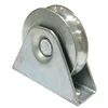 exterior bracket supported bearing roller half round groove for electric sliding gate