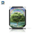 Four Seasons Framed 3D Lenticular Picture , 3D Painting ,Posters,3D flip picture