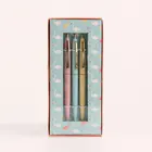 Customized Promotional Boxed 3 Cheap Pen Gift Set/Ballpoint Pen