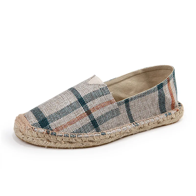 Gowisdom 2019 China Summer new fashion jute sole espadrille canvas men's leisure lazy shoes breathable slip-on shoes, Blue/red
Gowisdom 2019 China Summer new fashion jute sole espadrille canvas men's leisure lazy shoes breathable slip-on shoes, Blue/red