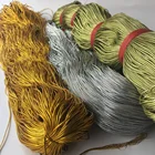 Gold Metallic Rope Twisted With Cotton Decoration