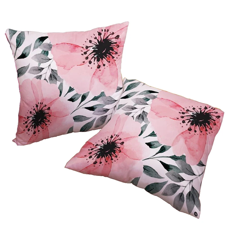 HOT SELL Custom made sublimation digital printed decorative throw