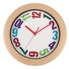 12 inch funny design polychrome dial silent battery operated wall clock creative