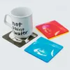 Sell high quality acrylic drinking coaster & holder,acrylic cup pad,cup mat