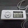 Alarm clock fm auto scan radio with LCD screen display frequency