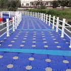 pontoon floats dock boat modular plastic floating pontoon pier cubes for used