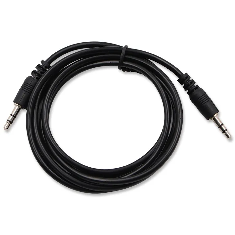 Black audio cable 3.5mm male to male aux 3.5mm audio cable - ANKUX.COM