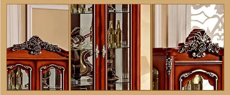 Antique High Living Room Wooden furniture lcd TV Stand pfy10008