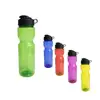25oz Plastic Clear Bottle with Super Sipper Lid BPA Free