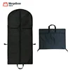 Side zipper foldable clothes cover travel storage garment suit bag