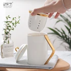 christmas wholesale personalized japanese ceramic white tall gift set modern restaurant new bone china mug coffee logo photo