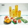 9-17MIC food stretch cling film for packaging wrap, PVC stretch film Jumbo roll best price