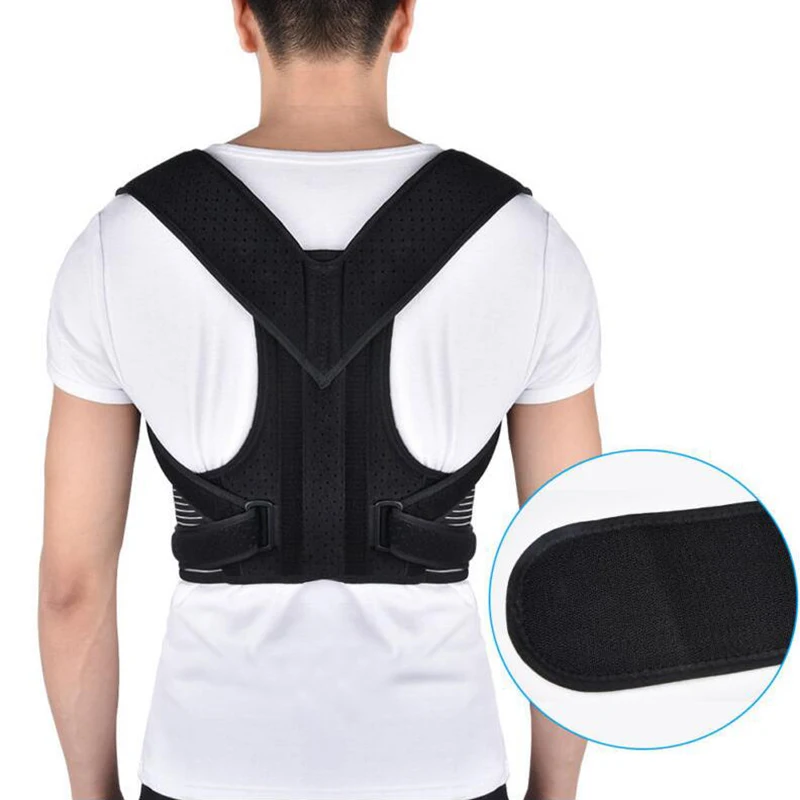 unsex adjustable elastic Posture Corrector Back Support Shoulder Lumbar Brace Belt Adjustable
unsex adjustable elastic Posture Corrector Back Support Shoulder Lumbar Brace Belt Adjustable