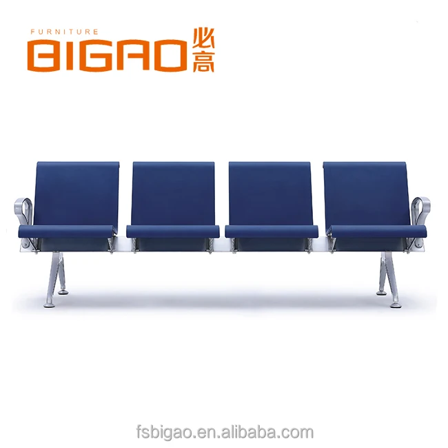 Hospital Waiting Room Furniture Airport Bench For Rehabilitation Center With PU