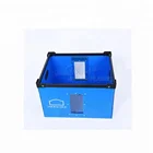 Highly Quality Customize Logo Pizza Folding Corrugated Plastic Box